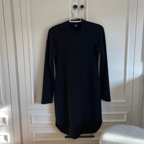 Mock Neck Sweater Dress - Picture 1 of 3